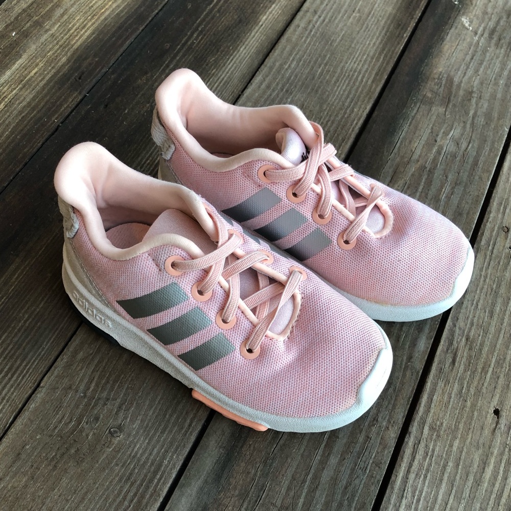 Light pink adidas size 8